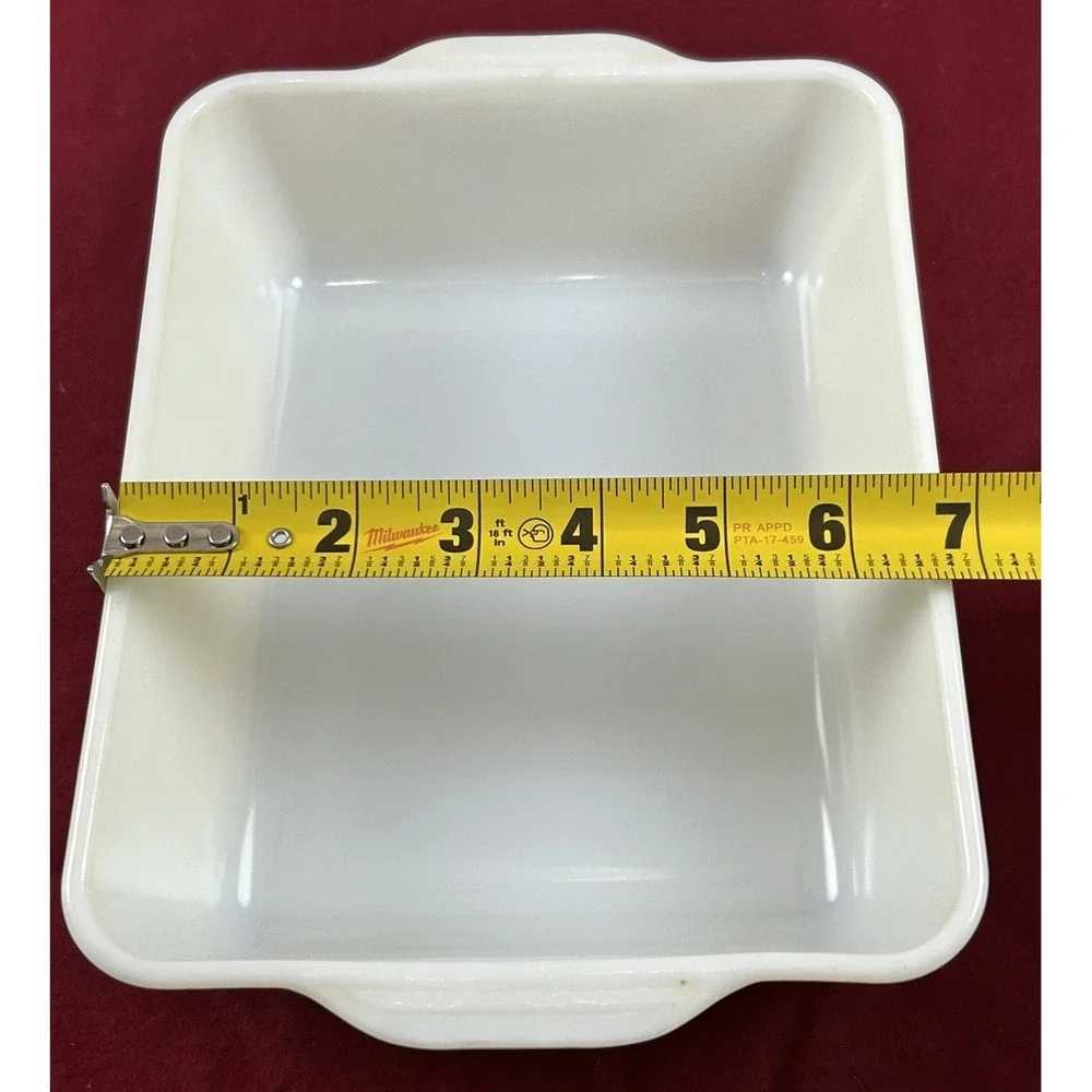 Vintage PYREX Sunny Lemon Yellow Casserole Refrigerator Dish #0503 USA SEE DESCR